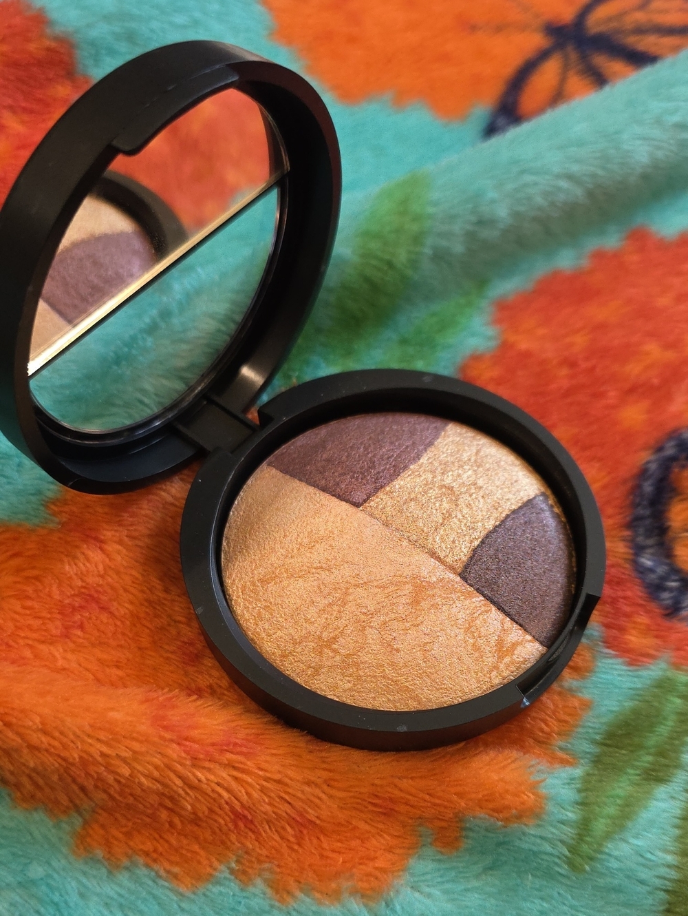 Laura Geller Sahara Skies Baked Elements Eyeshadow & Highlighter New